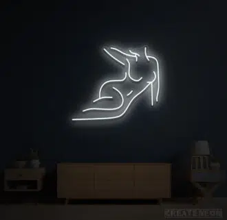 Buy Sensual And Sexy Sign Naked Lady Neon Sign CREATENEON