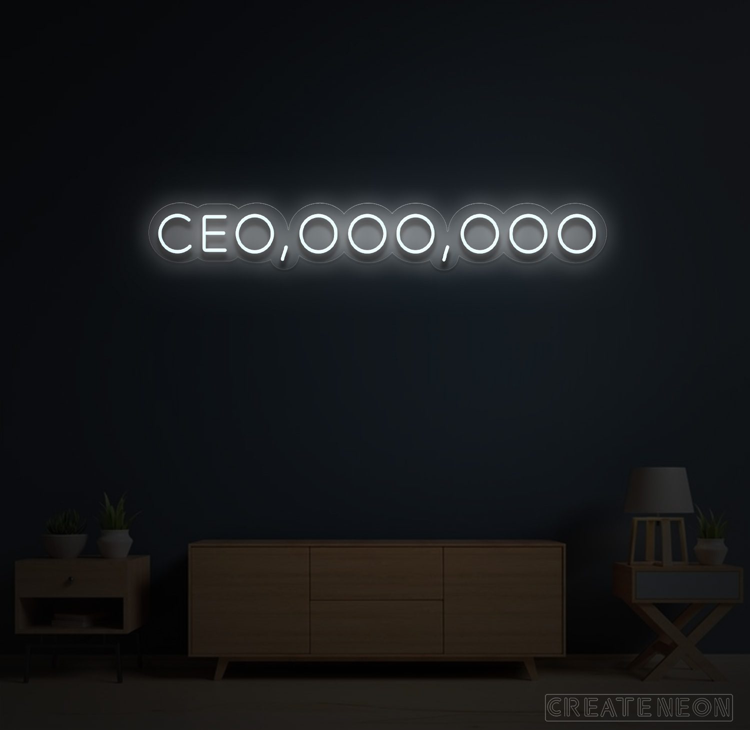 CEO Neon Sign - Custom Neon SignCreateNeon.Com