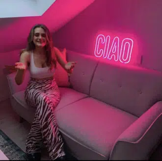 CIAO Neon Sign