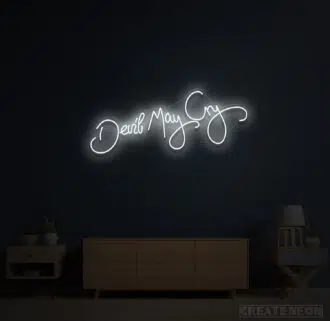 Alternative view of Devil May Cry Neon Sign