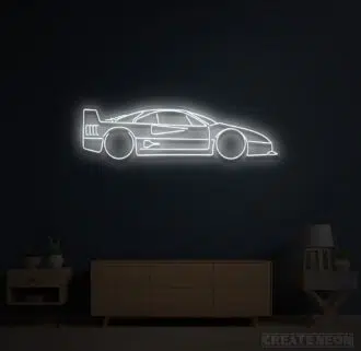 Alternative view of Ferrari Neon Sign
