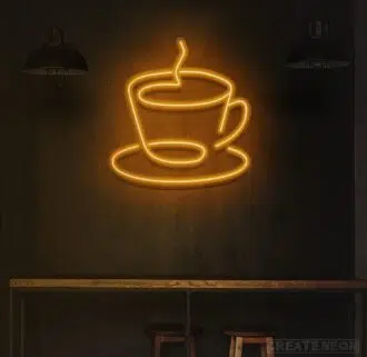Hot Coffee Neon Sign
