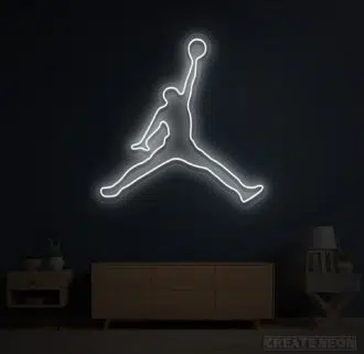 Alternative view of Jumpman Neon Sign