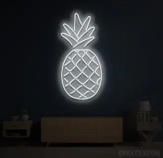 Alternative view of Pineapple Neon Sign