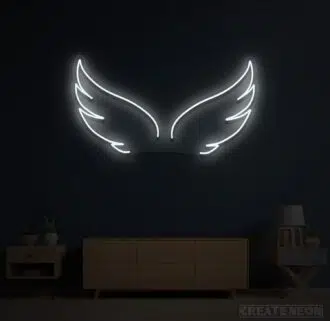 Alternative view of Classic LED Neon Angel Wings