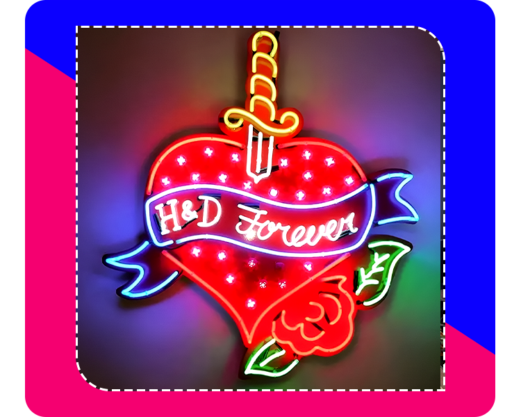 neon brightness