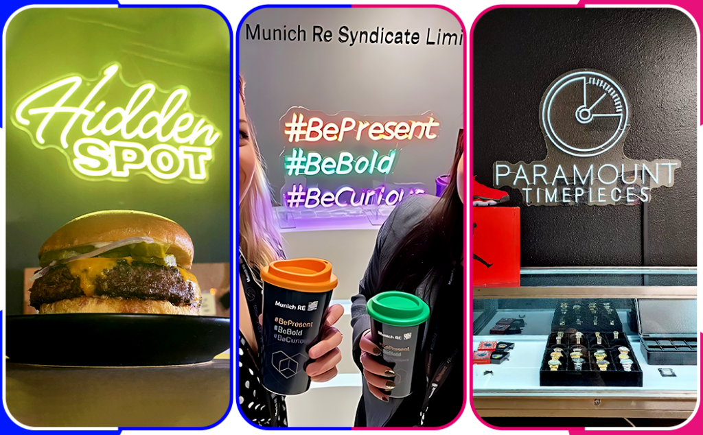create neon in business promotion - createneon.com