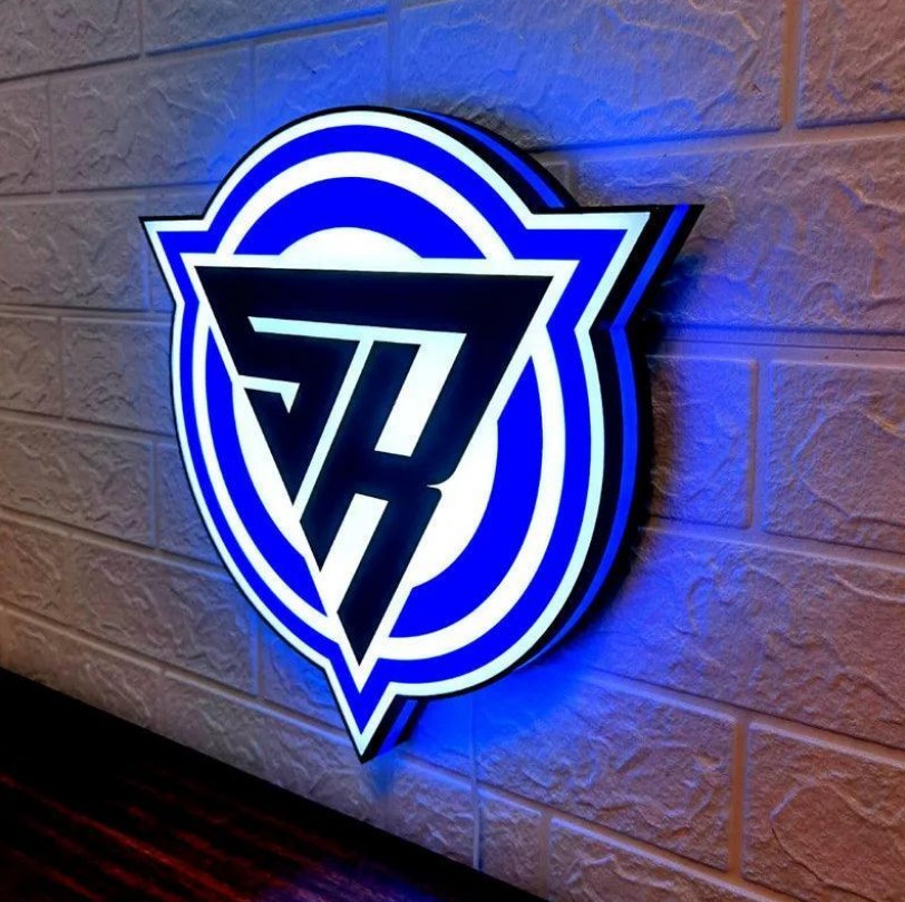 custom shape lightbox sign by create neon